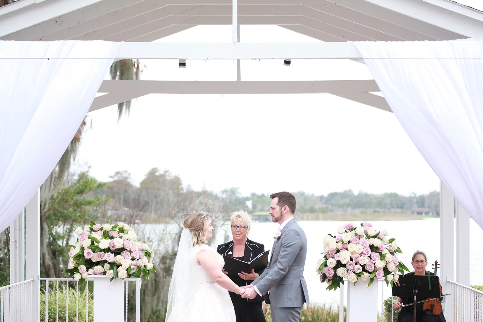 Traditional elegant wedding ceremony