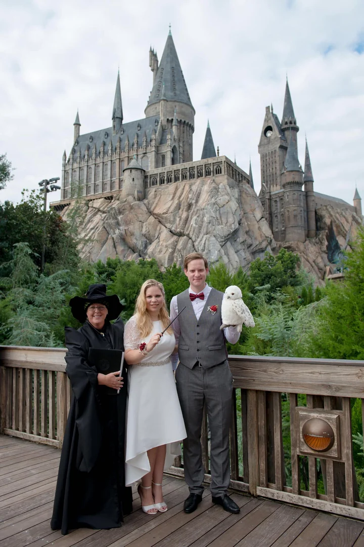 Wizardly wedding ceremony 03